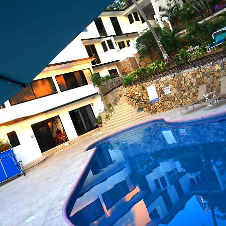 Villa Guitarron Gran Terraza Vista Espectacular 6 Huespedes Piscina Gigante Acapulco Exterior foto