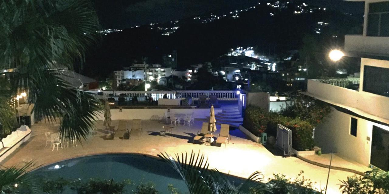 Villa Guitarron Gran Terraza Vista Espectacular 6 Huespedes Piscina Gigante Acapulco Exterior foto