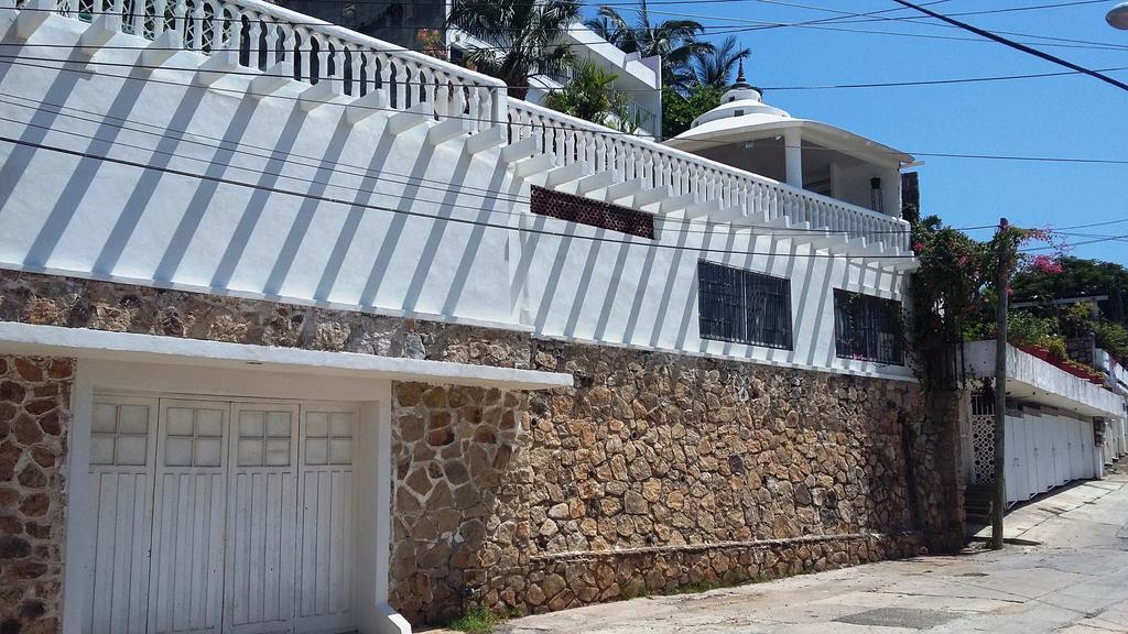 Villa Guitarron Gran Terraza Vista Espectacular 6 Huespedes Piscina Gigante Acapulco Cameră foto